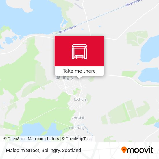 Malcolm Street, Ballingry map