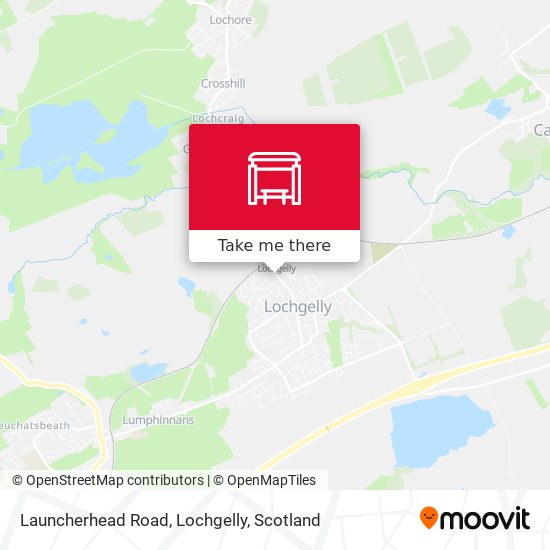 Launcherhead Road, Lochgelly map