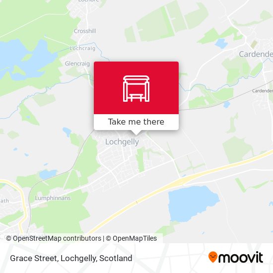 Grace Street, Lochgelly map