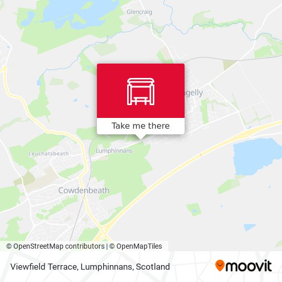 Viewfield Terrace, Lumphinnans map