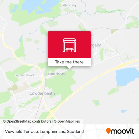 Viewfield Terrace, Lumphinnans map