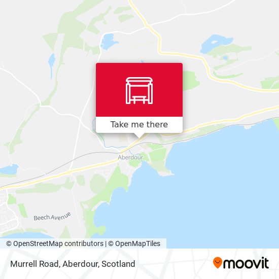 Murrell Road, Aberdour map