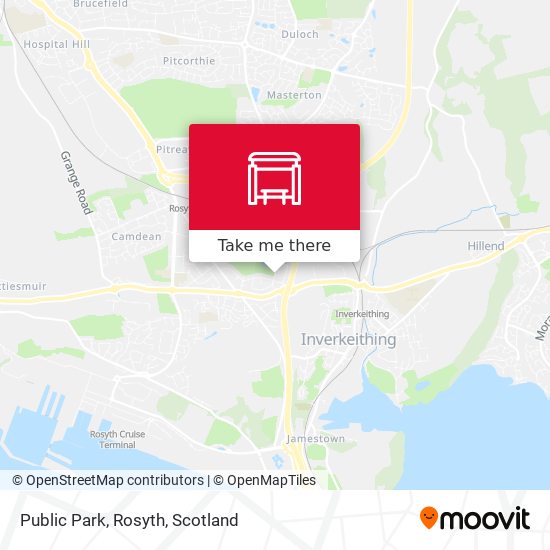 Public Park, Rosyth map