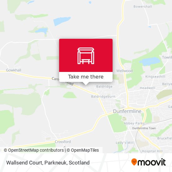 Wallsend Court, Parkneuk map
