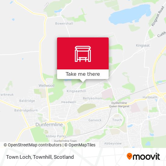 Town Loch, Townhill map