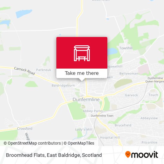Broomhead Flats, East Baldridge map