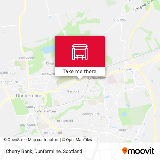 Cherry Bank, Dunfermline map