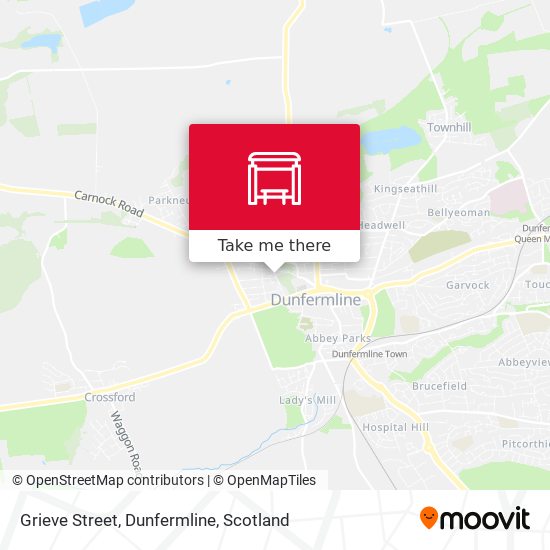 Grieve Street, Dunfermline map