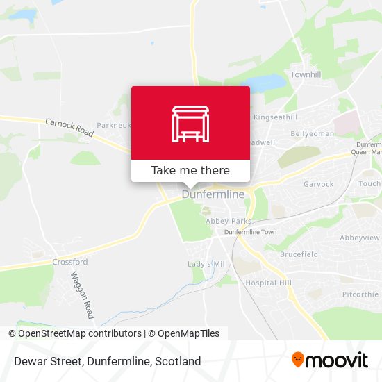 Dewar Street, Dunfermline map