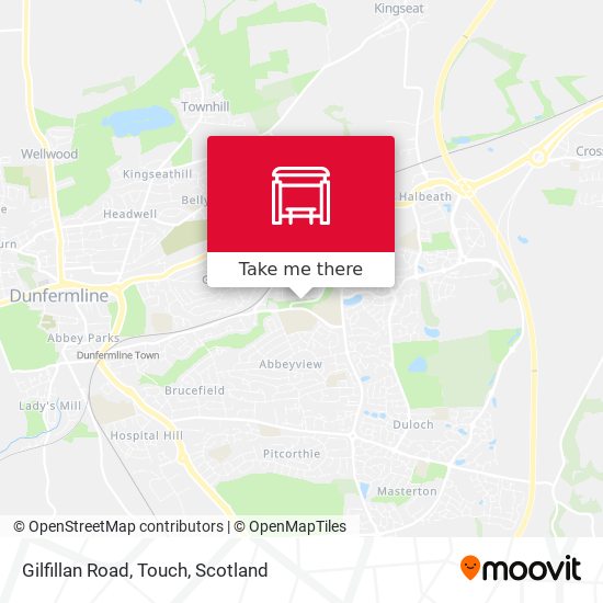 Gilfillan Road, Touch map