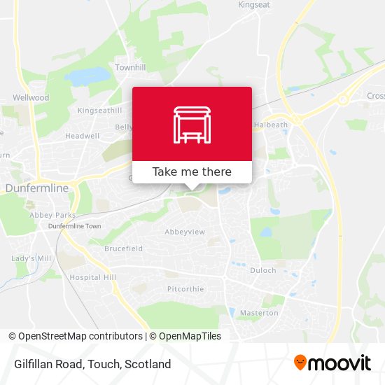 Gilfillan Road, Touch map