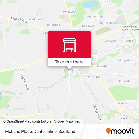 Mckane Place, Dunfermline map