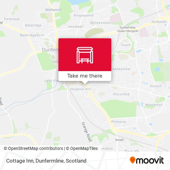 Cottage Inn, Dunfermline map
