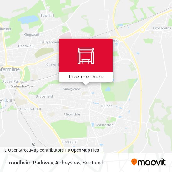 Trondheim Parkway, Abbeyview map