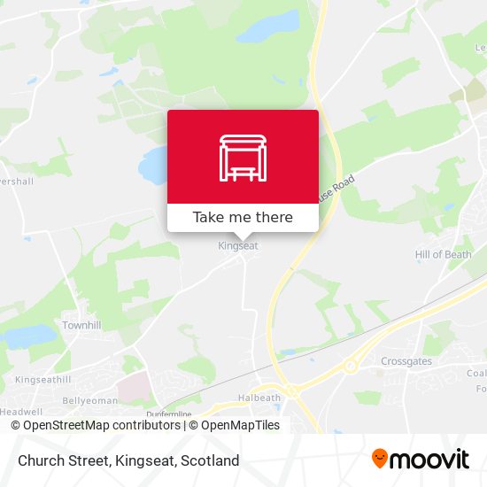 Church Street, Kingseat map