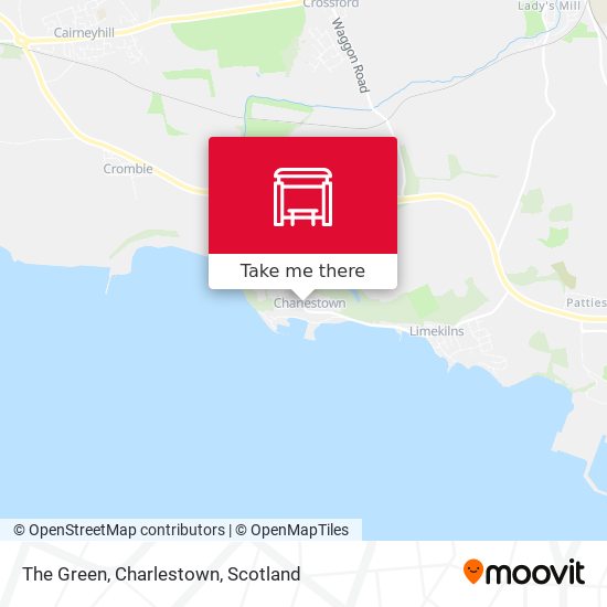 The Green, Charlestown map