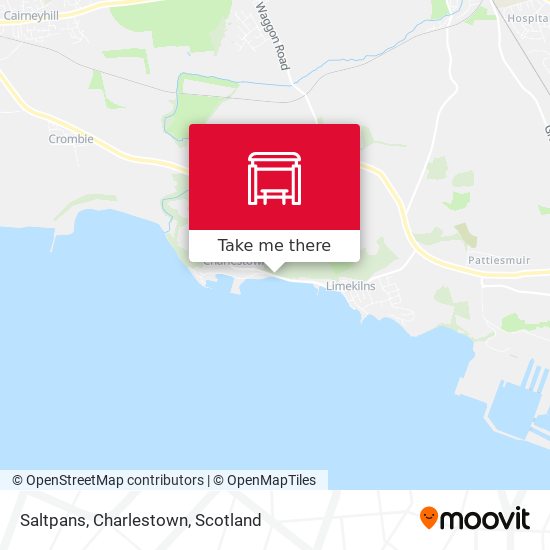 Saltpans, Charlestown map