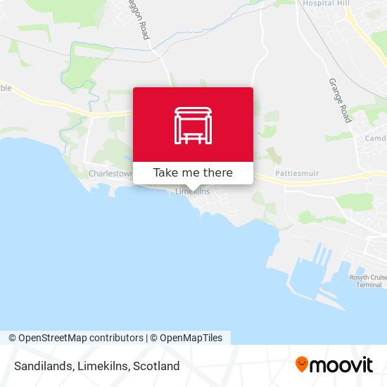 Sandilands, Limekilns map
