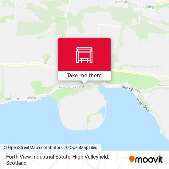 Forth View Industrial Estate, High Valleyfield map