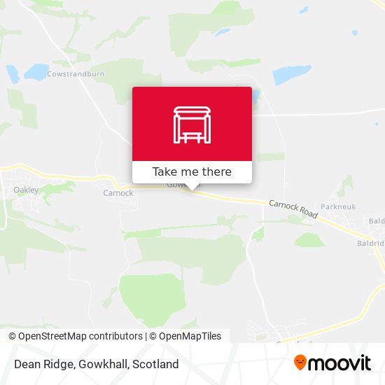 Dean Ridge, Gowkhall map