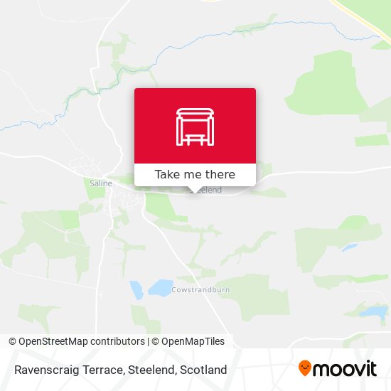 Ravenscraig Terrace, Steelend map