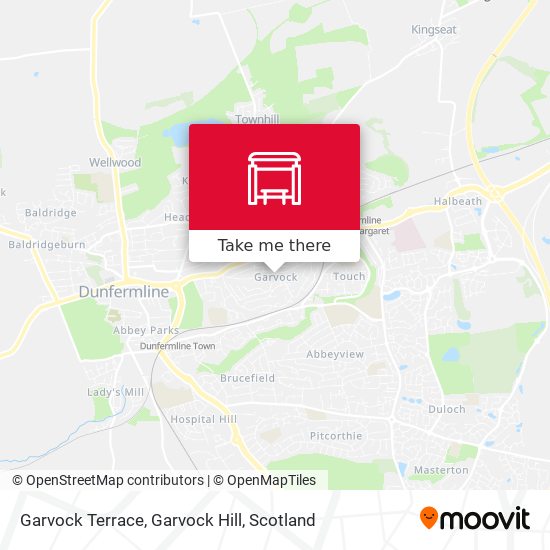 Garvock Terrace, Garvock Hill map