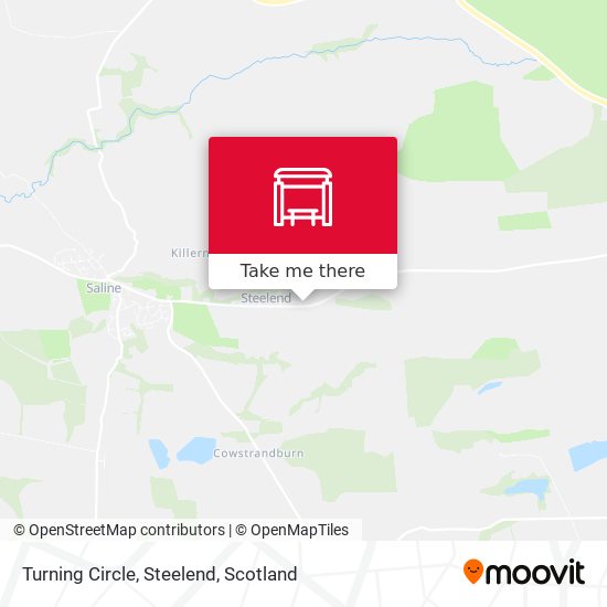 Turning Circle, Steelend map