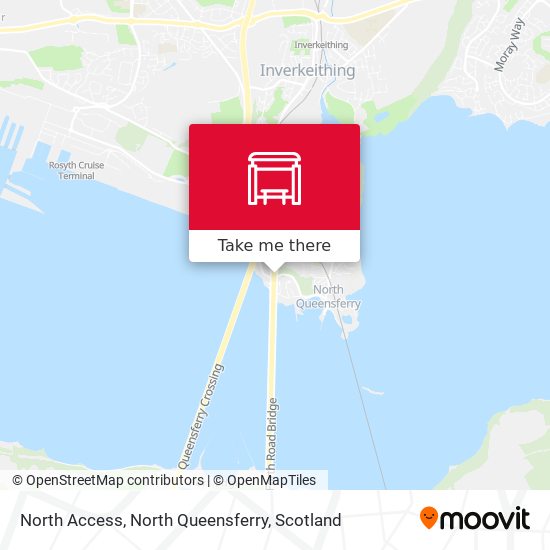 North Access, North Queensferry map