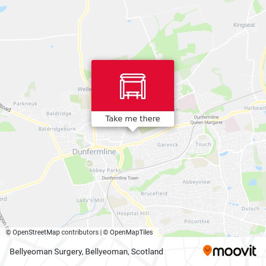 Bellyeoman Surgery, Bellyeoman map