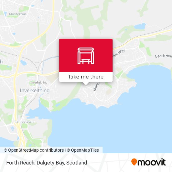 Forth Reach, Dalgety Bay map