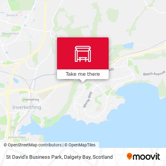 St David's Business Park, Dalgety Bay map