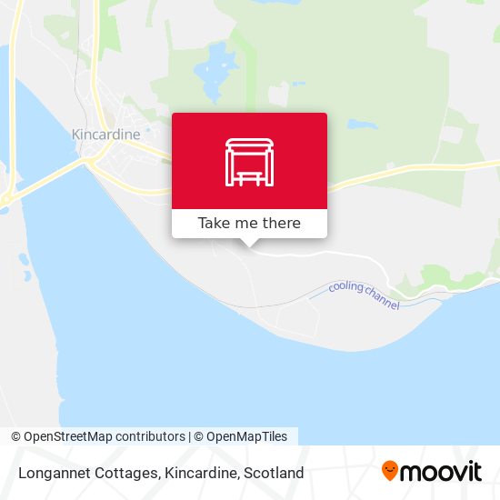 Longannet Cottages, Kincardine map