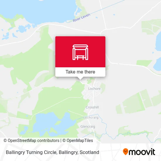 Ballingry Turning Circle, Ballingry map