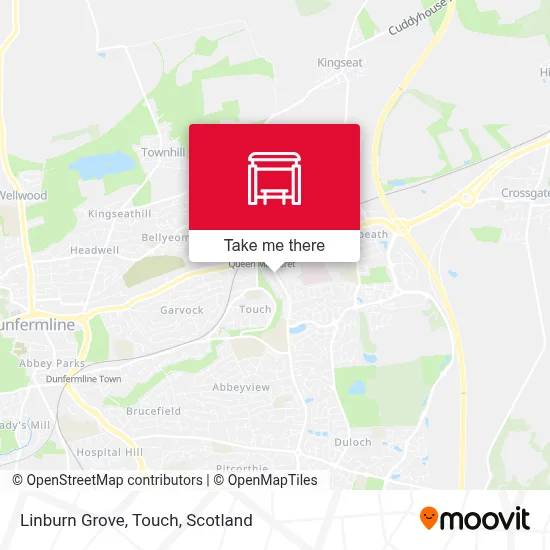 Linburn Grove, Touch map