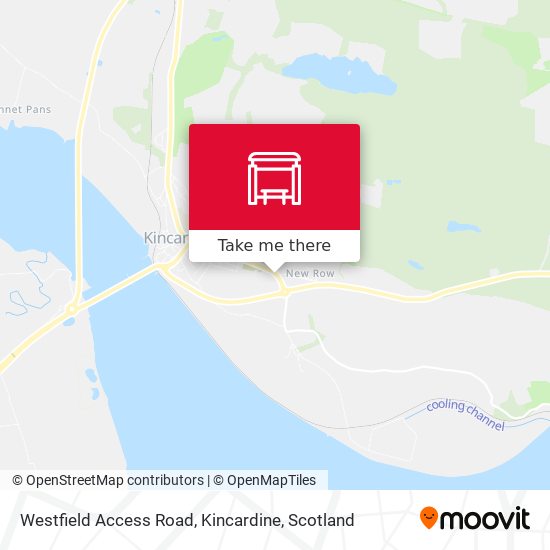 Westfield Access Road, Kincardine map