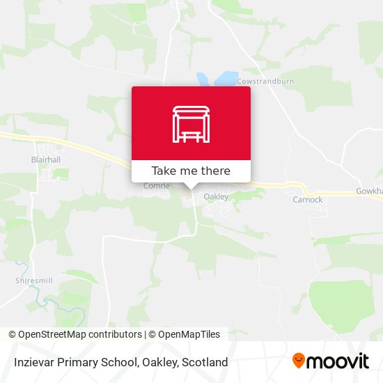 Inzievar Primary School, Oakley map