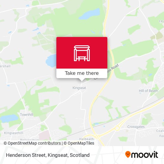 Henderson Street, Kingseat map