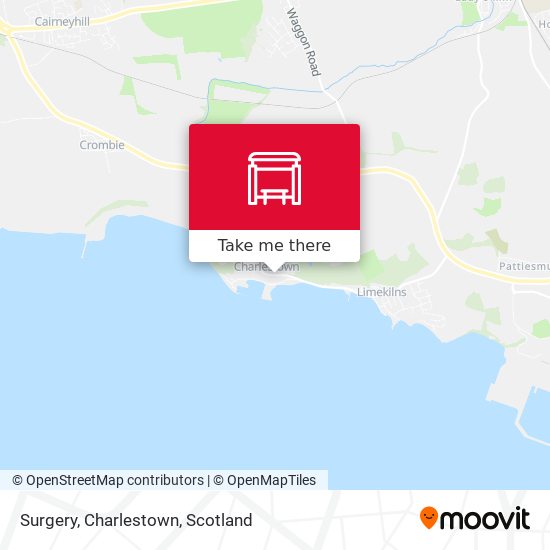 Surgery, Charlestown map