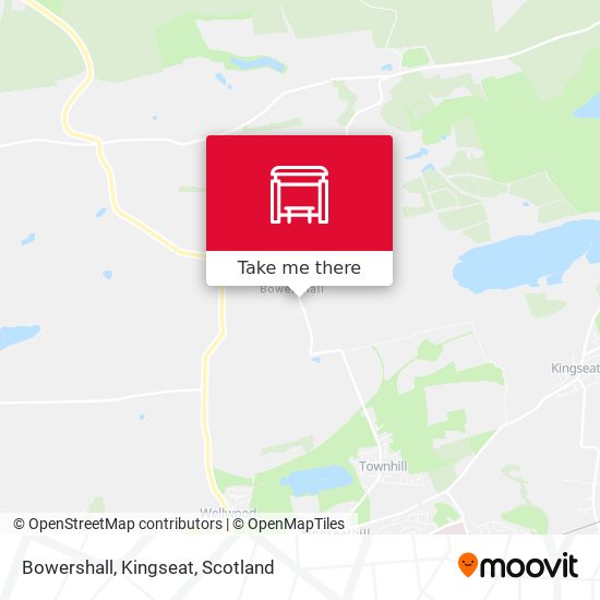 Bowershall, Kingseat map