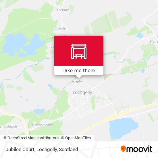 Jubilee Court, Lochgelly map