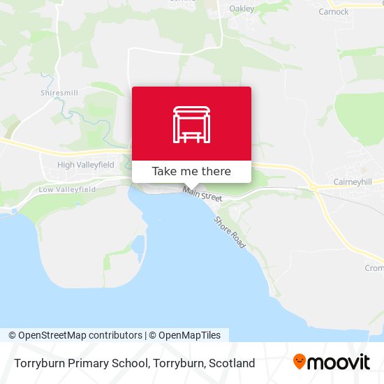 Torryburn Primary School, Torryburn map