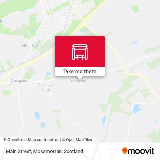 Main Street, Mossmorran map