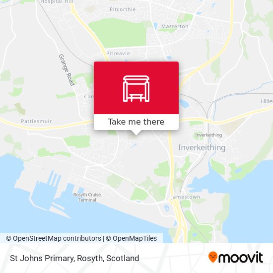 St Johns Primary, Rosyth map