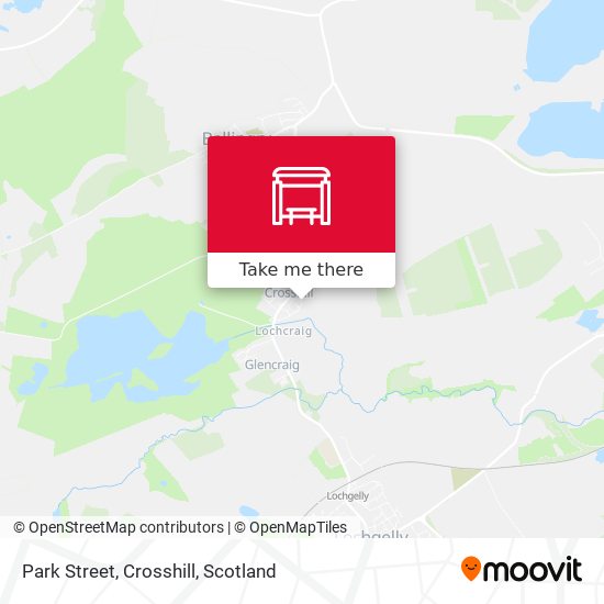 Park Street, Crosshill map