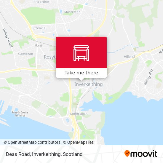 Deas Road, Inverkeithing map