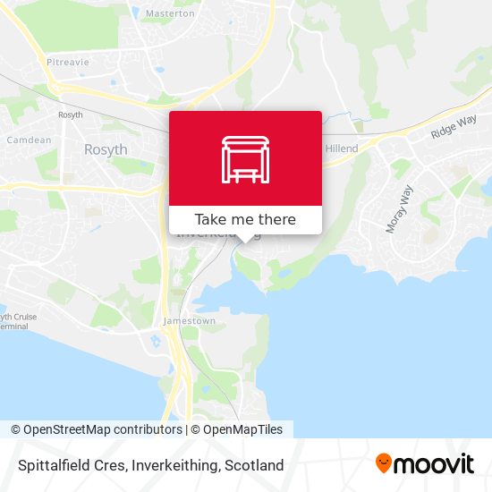Spittalfield Cres, Inverkeithing map