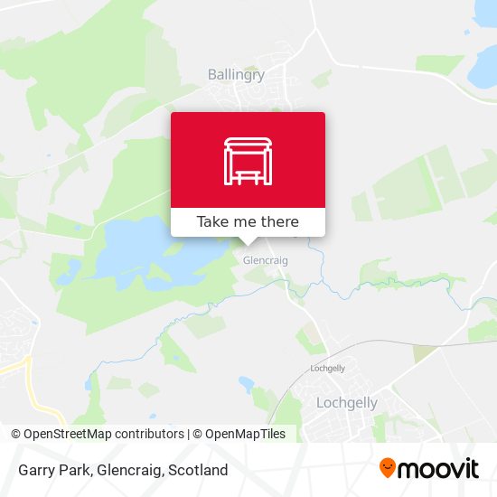 Garry Park, Glencraig map