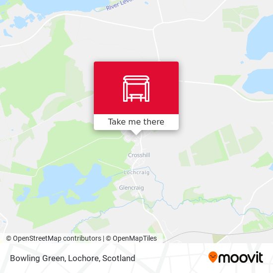 Bowling Green, Lochore map