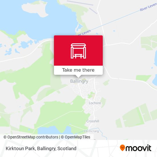 Kirktoun Park, Ballingry map