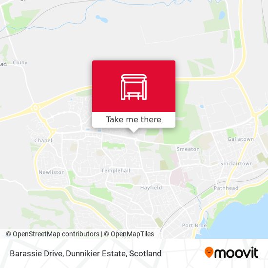 Barassie Drive, Dunnikier Estate map
